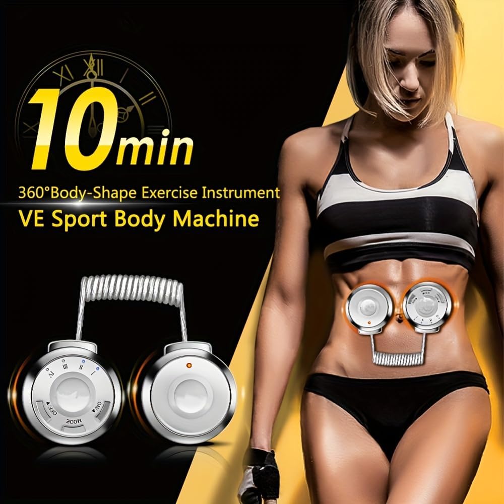 Very Ease Ems Abs Fat Loss, Body Muscle Stimulating Massage Machine