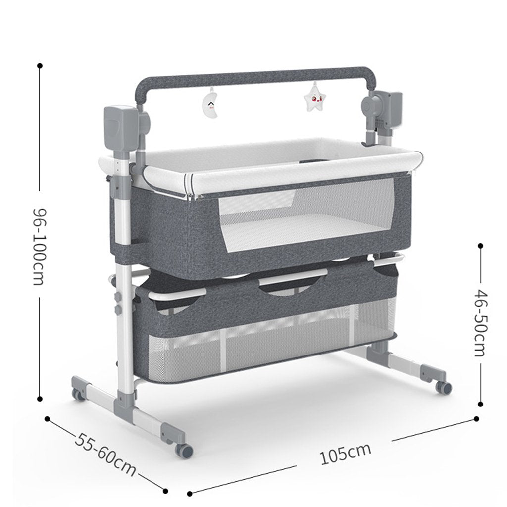 Baby Electric Bed Basket Cradle | Foldable & Portable Sleeping Cot