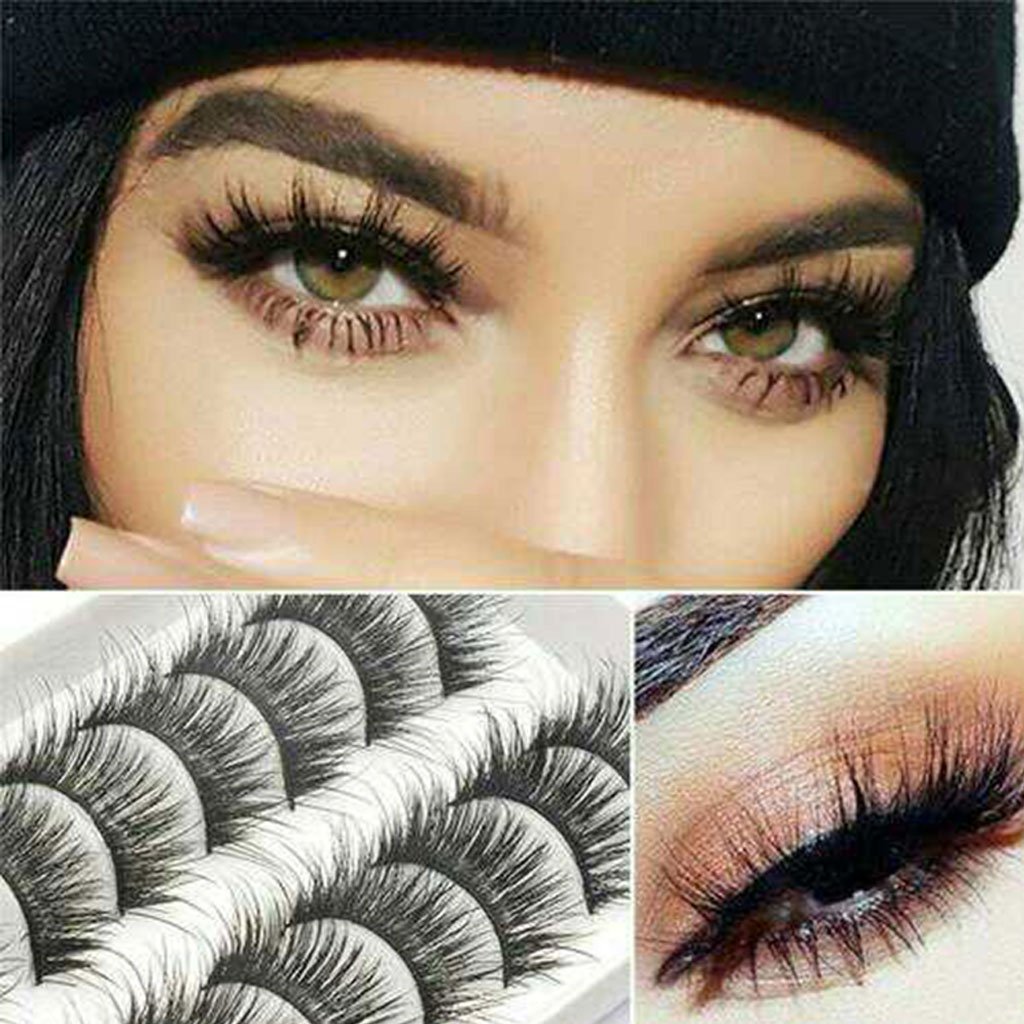 10 Pairs Artificial Eyelashes