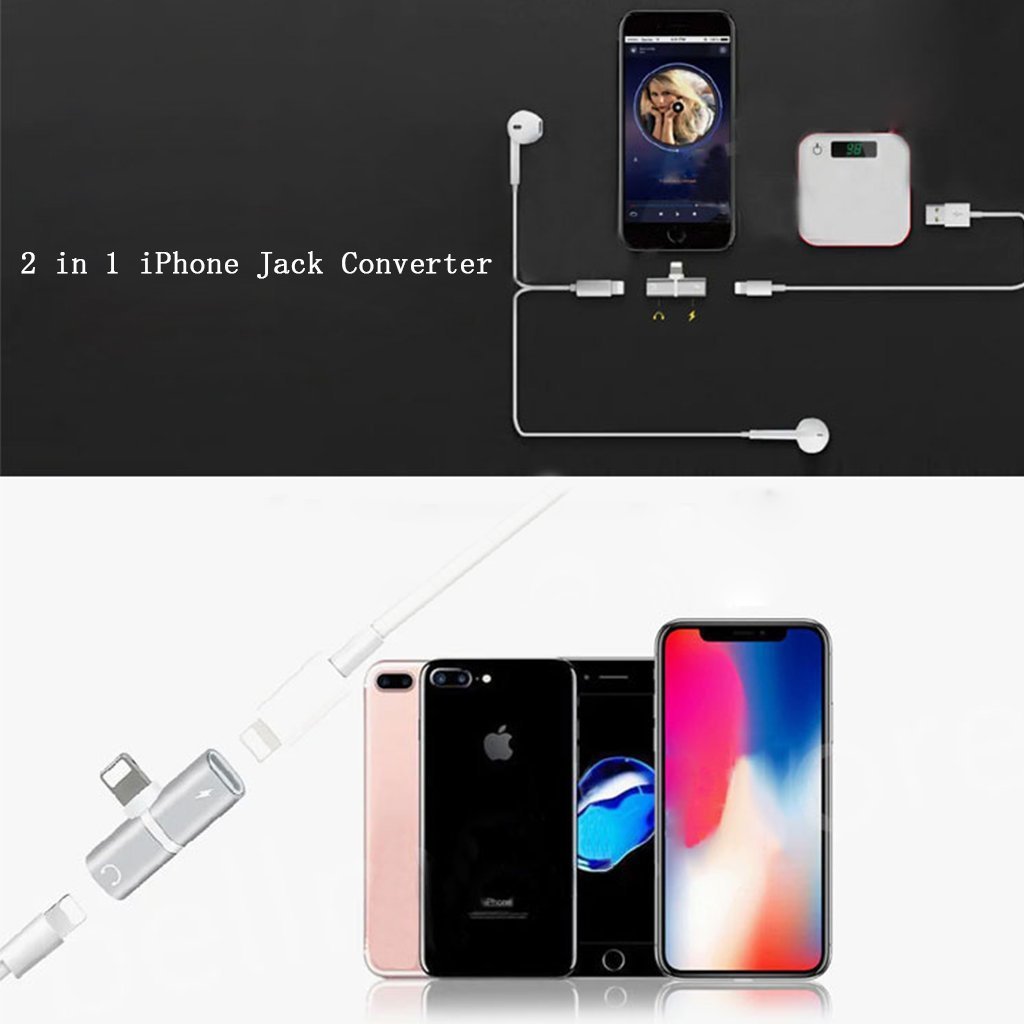 2 in 1 iPhone Jack Converter