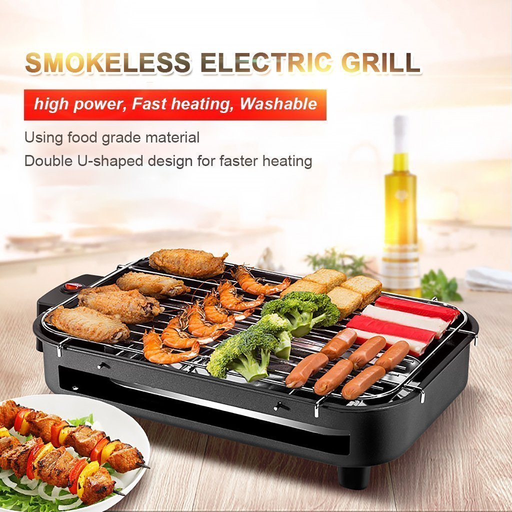 Smokeless Electric Grill - Saadstore