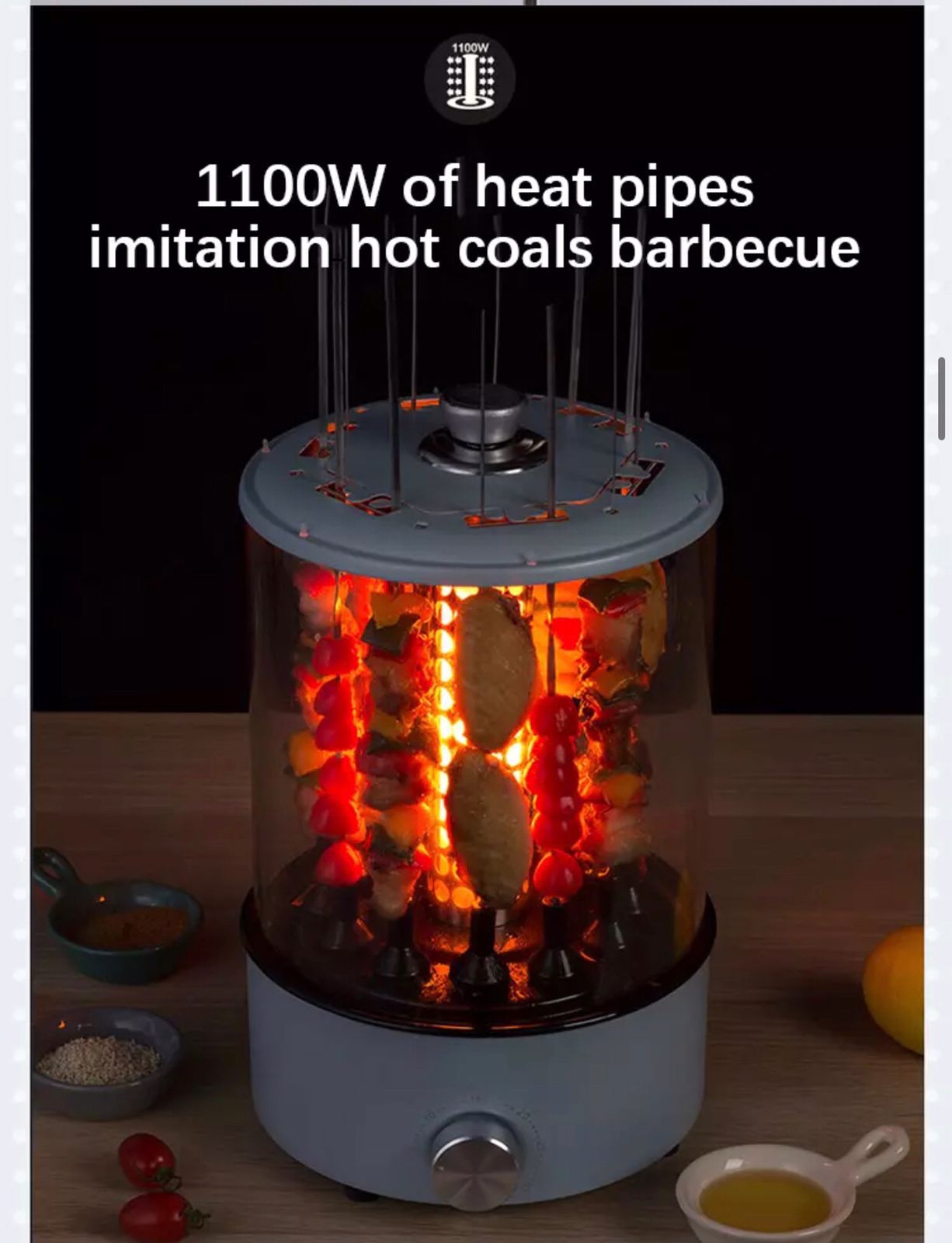 360° Vertical Rotisserie Oven