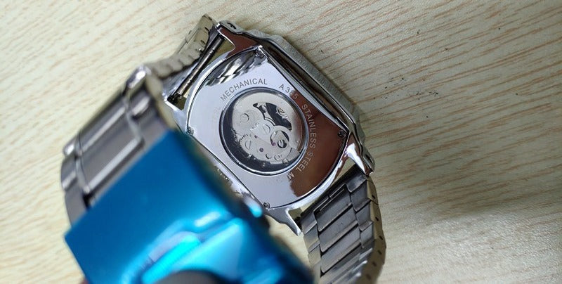 Hollow Square Automatic Mechanical Watch