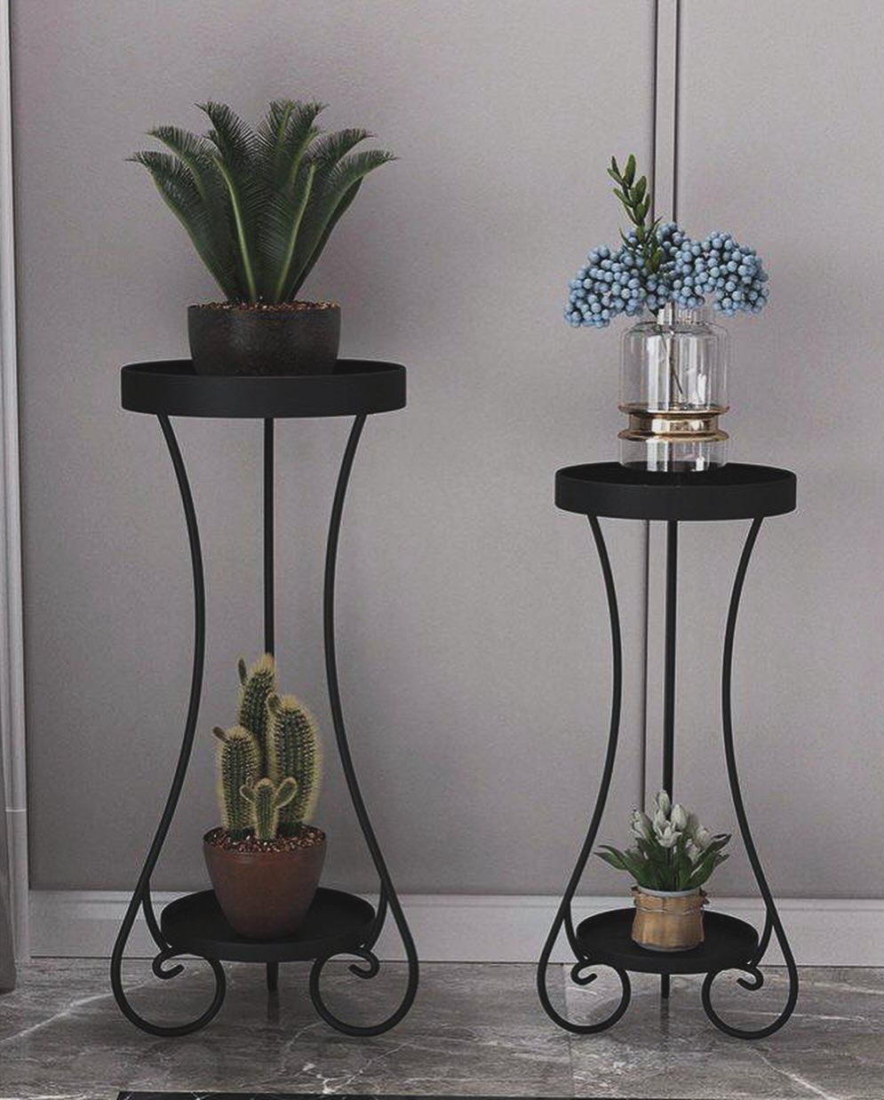 Iron Art Flower Pot Stand Decoration Display