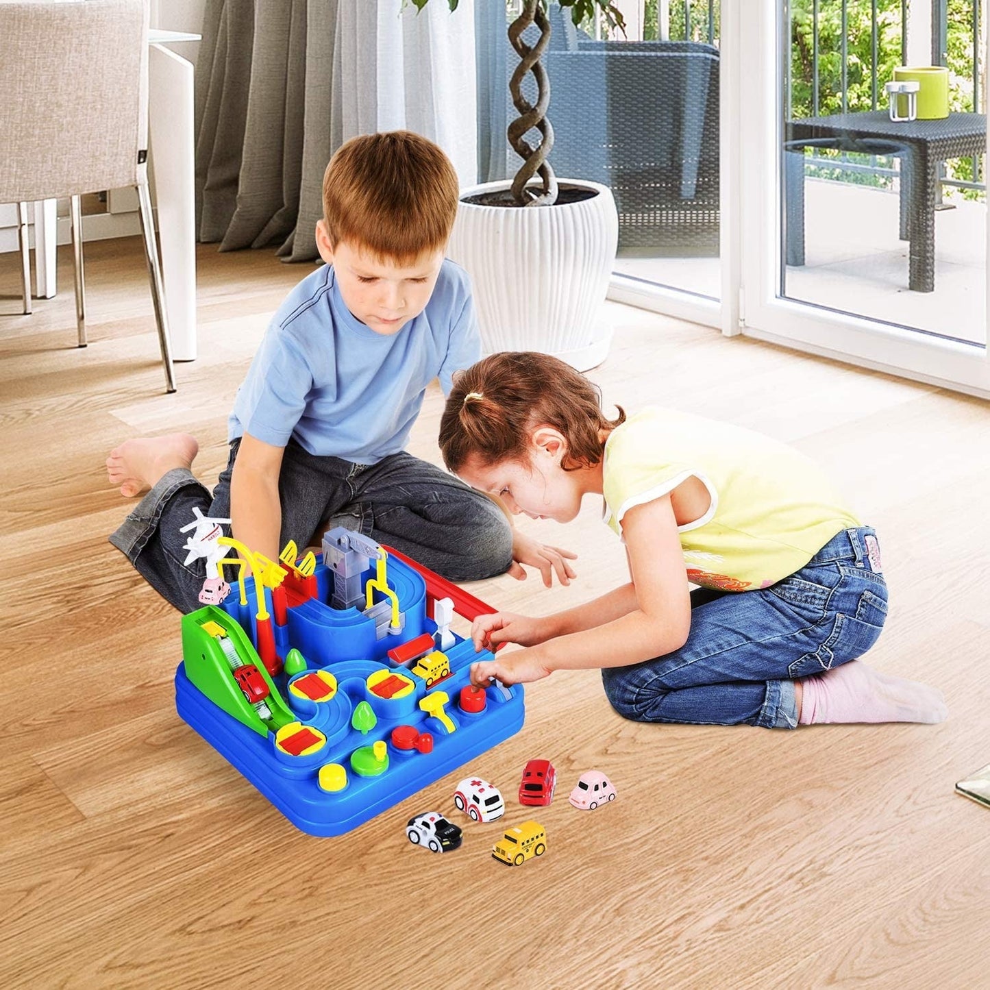 Vehicle Puzzle Car Track Playsets