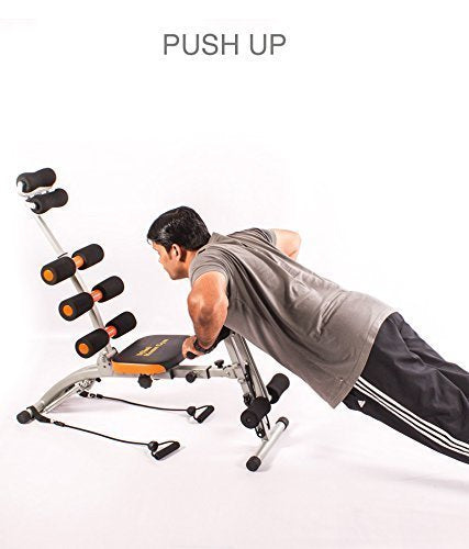 Multifunctional six pack exercise machine