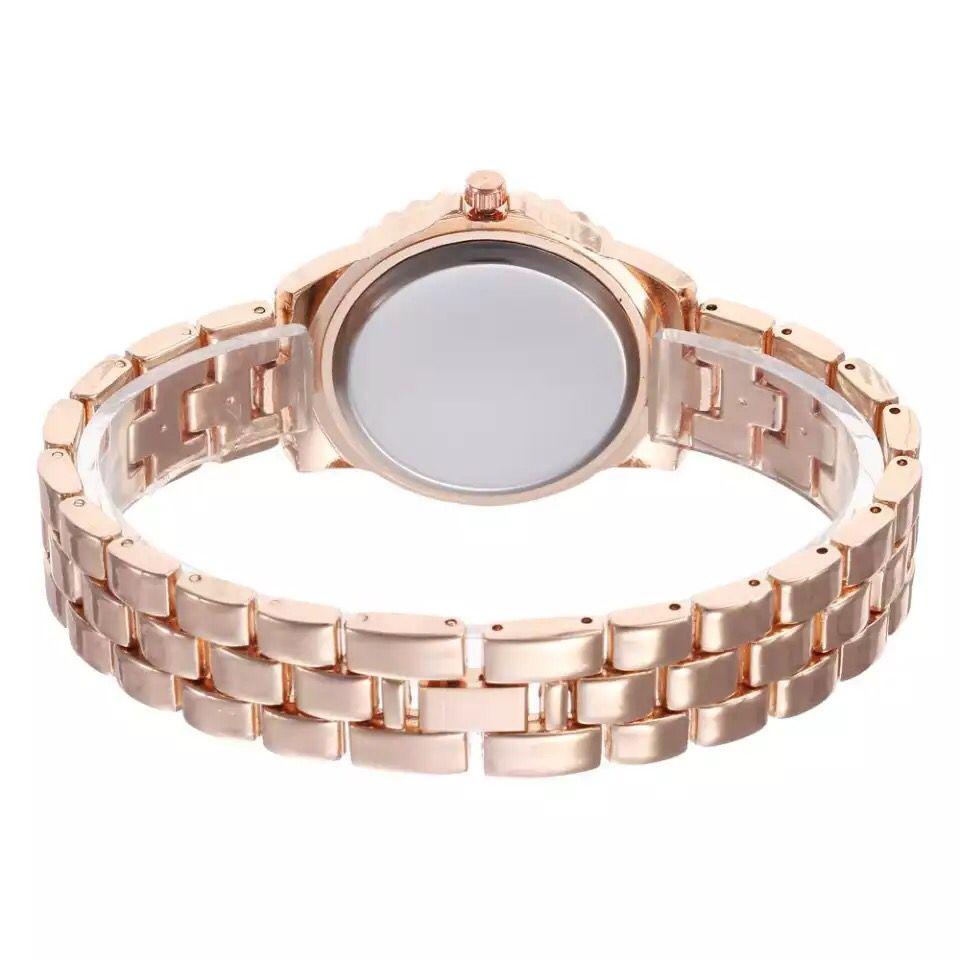 Luxury Brand Rhinestone Women's Bracelet Watches (ROSE GOLD )