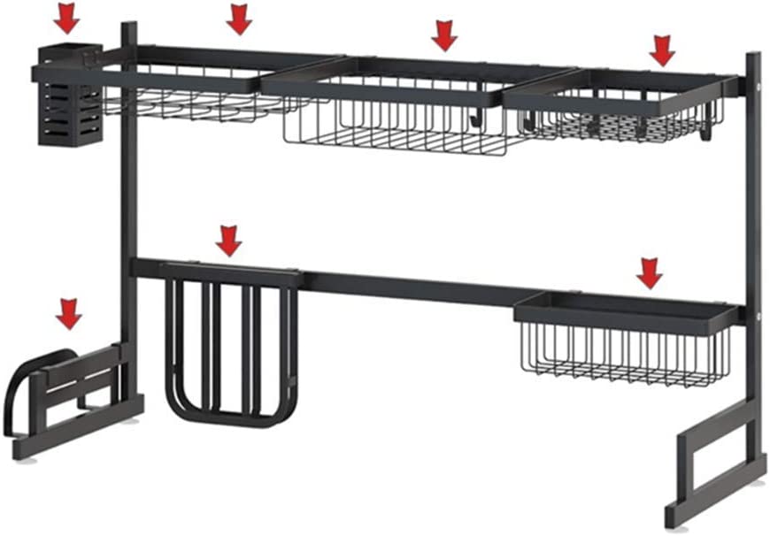 Stainless Steel shelf Drainer Organizer