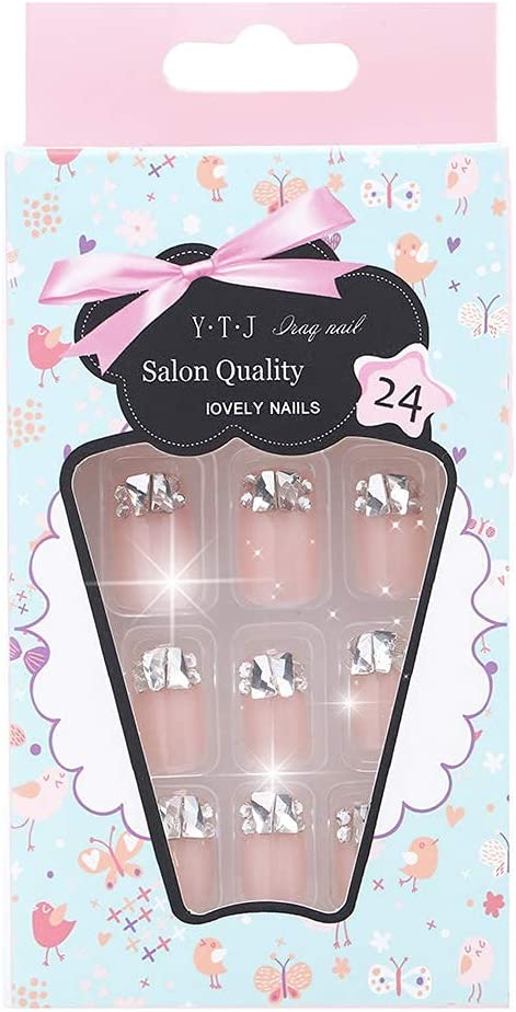 Party Acrylic Nails for Women and Girls(pack of 4 )