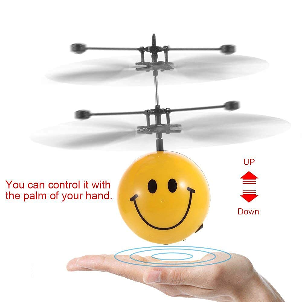 motion sensing flying ball