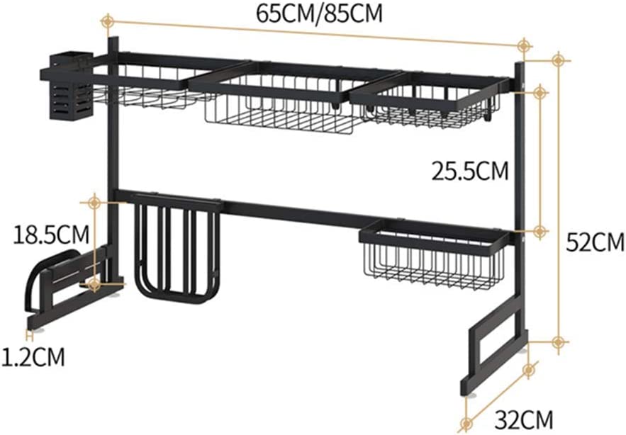 Stainless Steel shelf Drainer Organizer