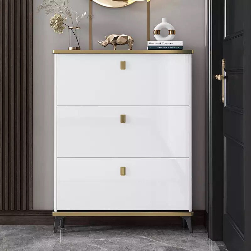 Italian-style luxury ultra-thin shoe cabinet