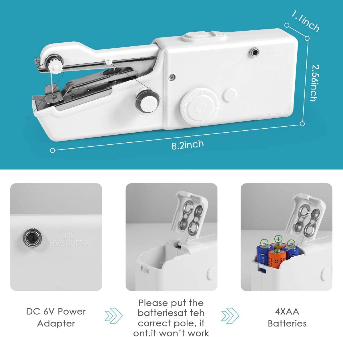 Cordless Portable Electric Sewing Machine