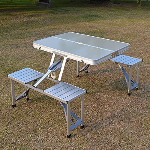 Aluminum Alloy Outdoor Folding Table Chair