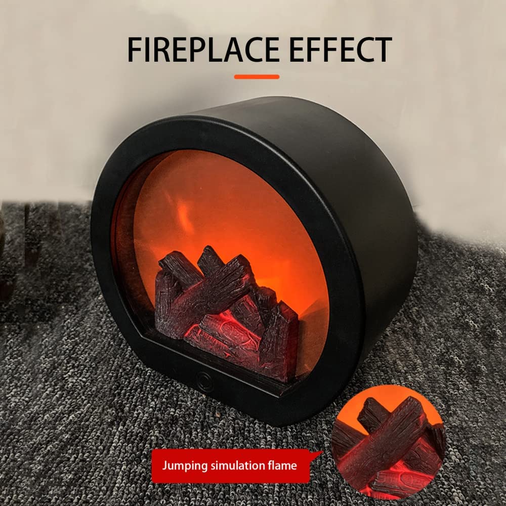 LED Simulation Lantern Fireplace Light