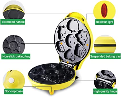 Cartoon shape hot cake maker