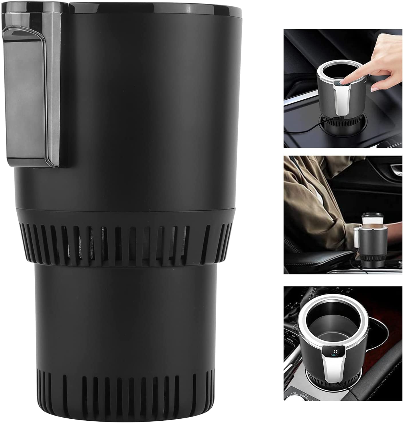 Smart Heating Cooling cup Holder for vehicle