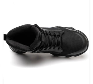 Kiyard- Steel Toe Safety Shoes Black style-01