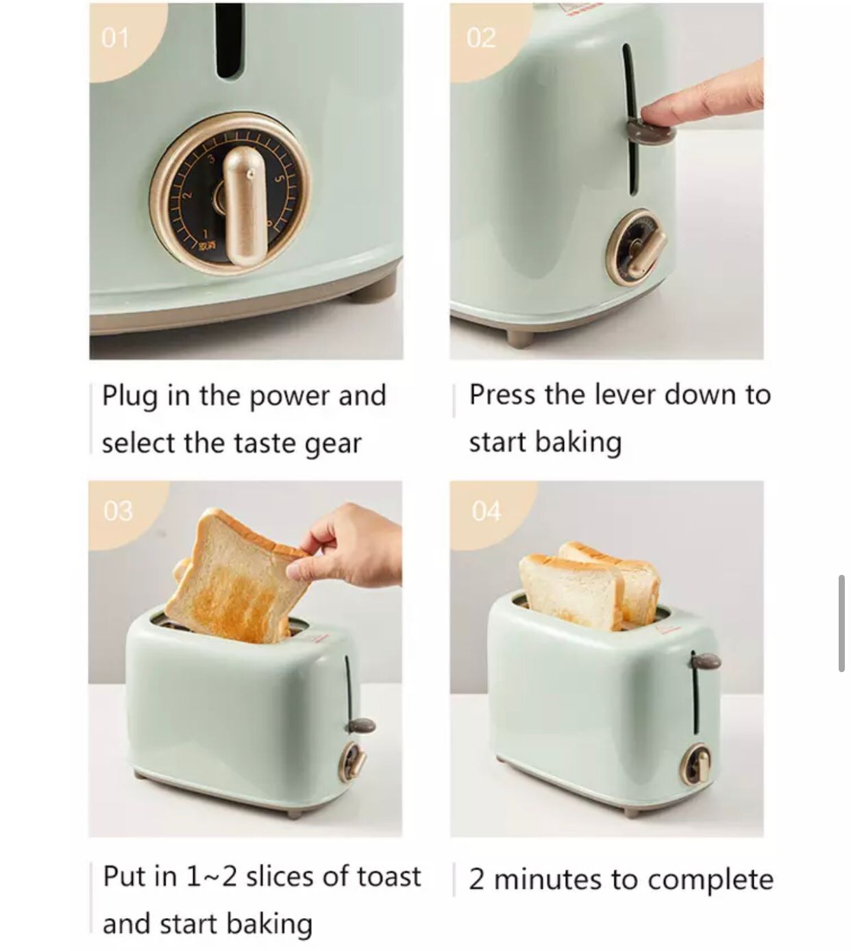 BREAKFAST  TOASTER MACHINE