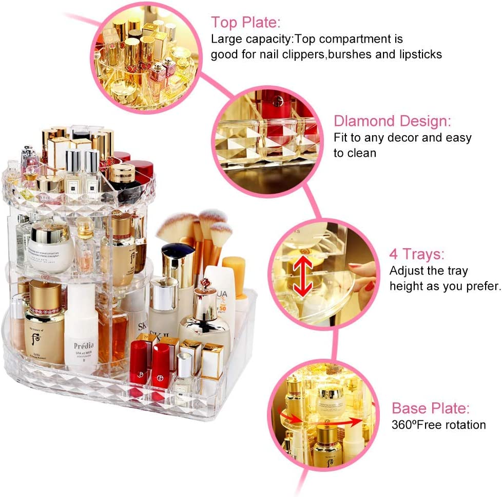 360 °  Multi-Function Cosmetic Organizer