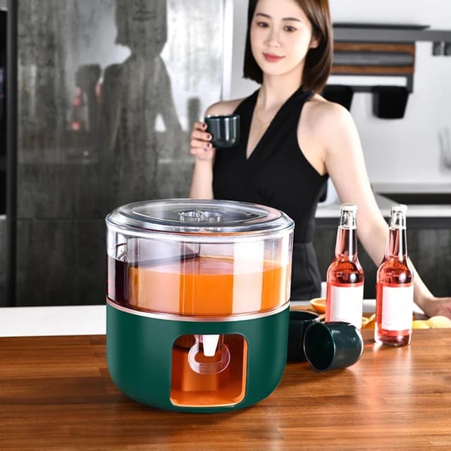 Rotating beverage dispenser