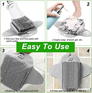 Shower Foot Scrubber Cleaner