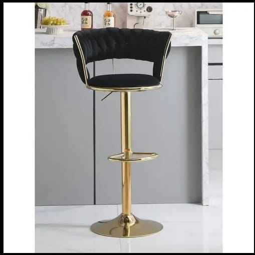 Luxury Pre-modern Simple Armrest Bar Chair