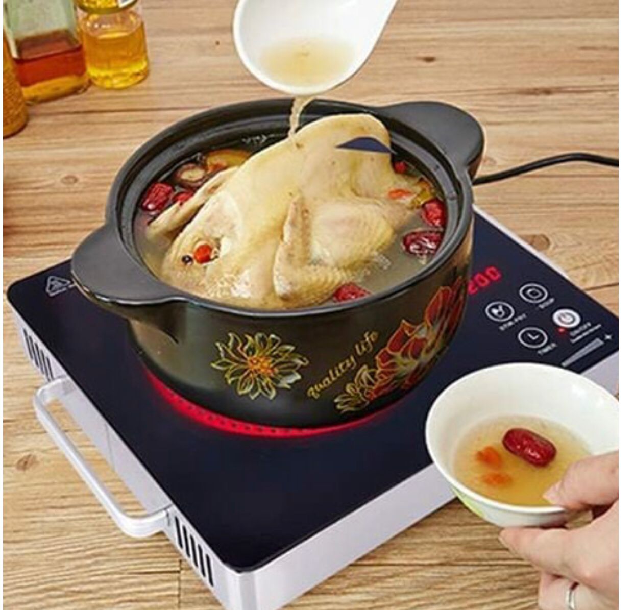 Electric ceramic stove