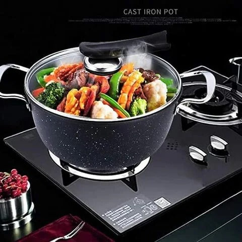 Kitchen Cookware Set (Black)