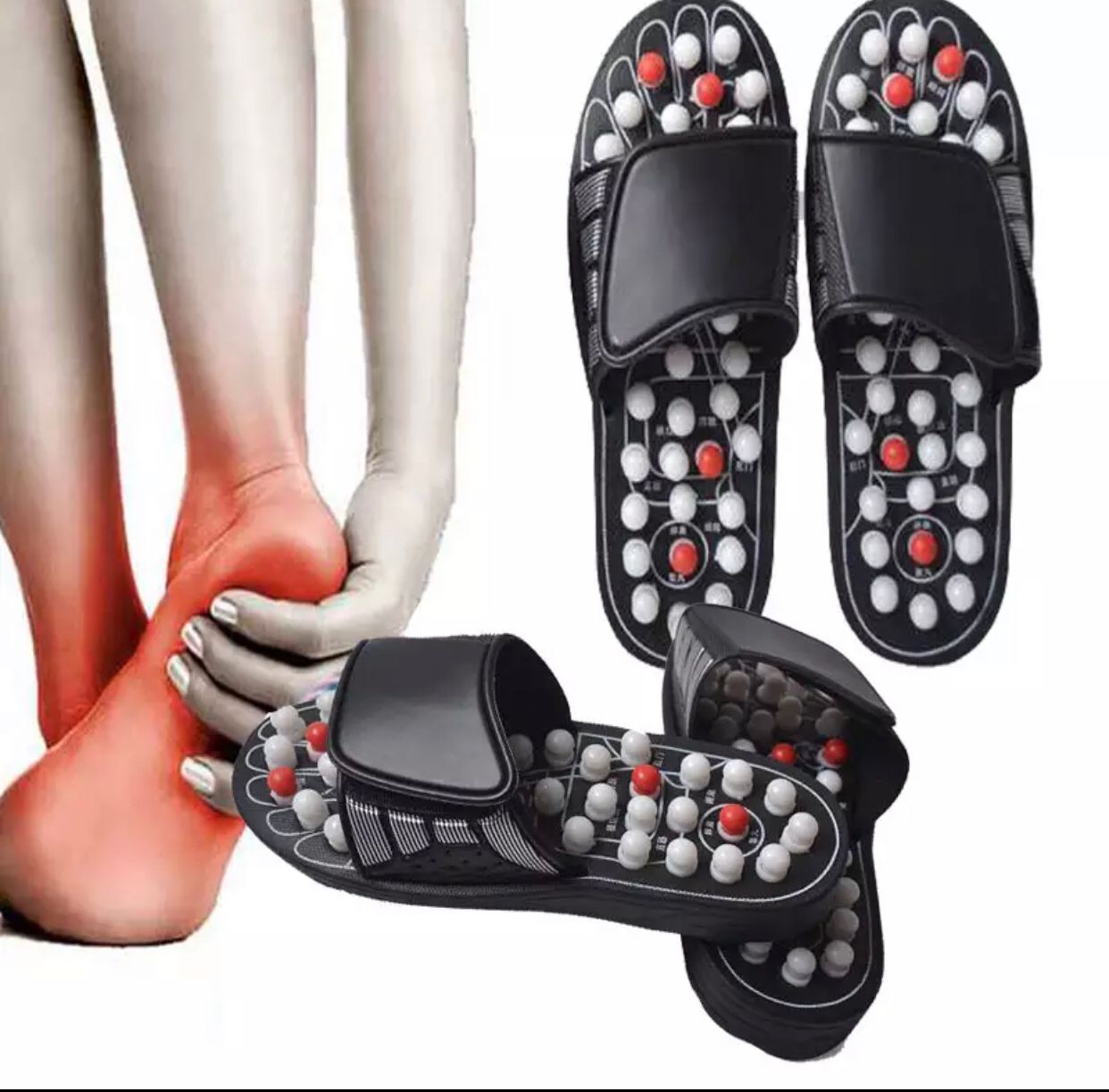 Foot Reflexology Acupuncture Therapy Massager Walk