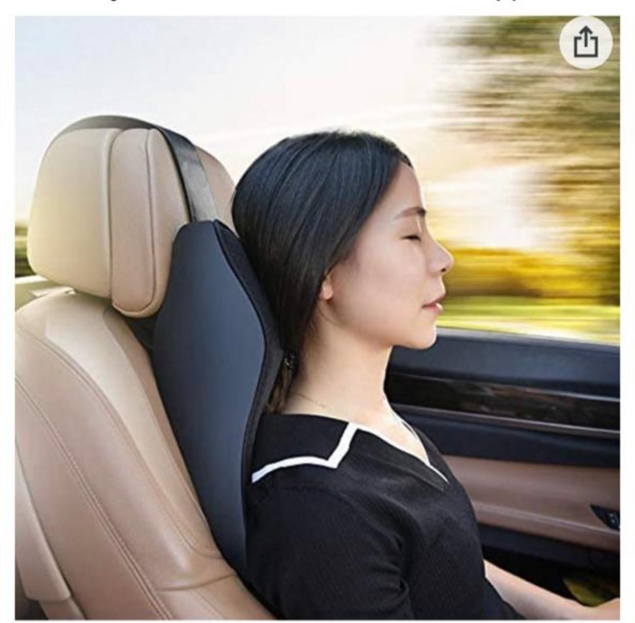 Car Seat Headrest Neck Rest Cushion