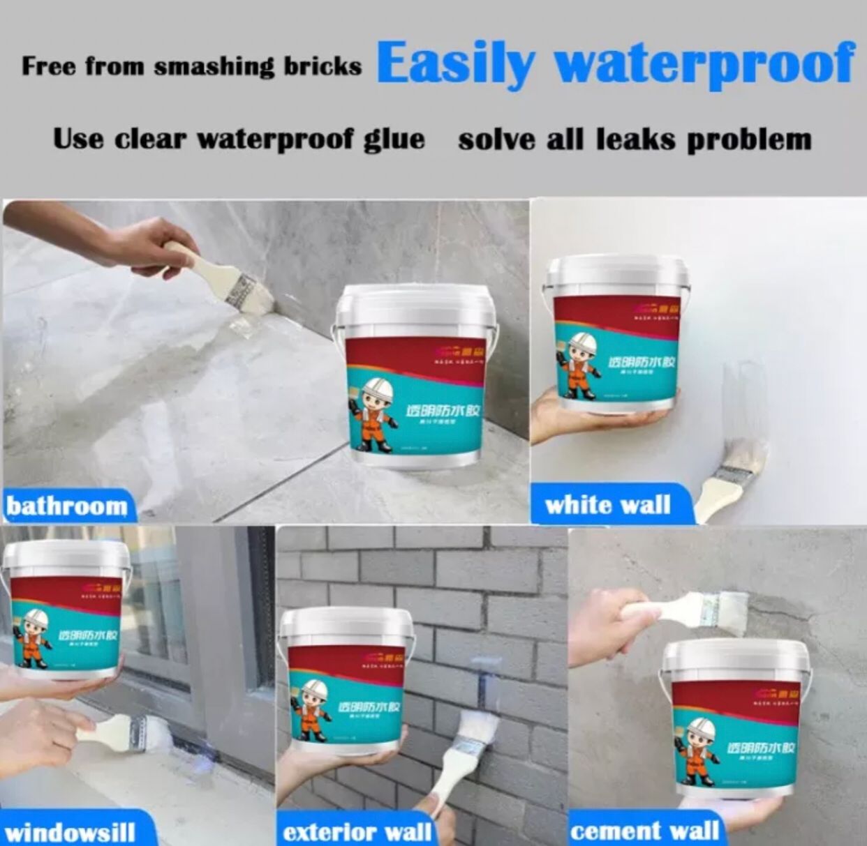 Waterproof Sealant Glue (Transparent)