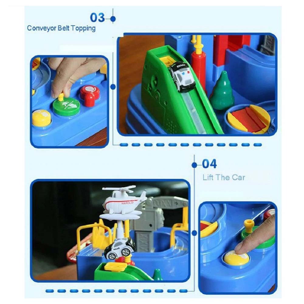 Vehicle Puzzle Car Track Playsets