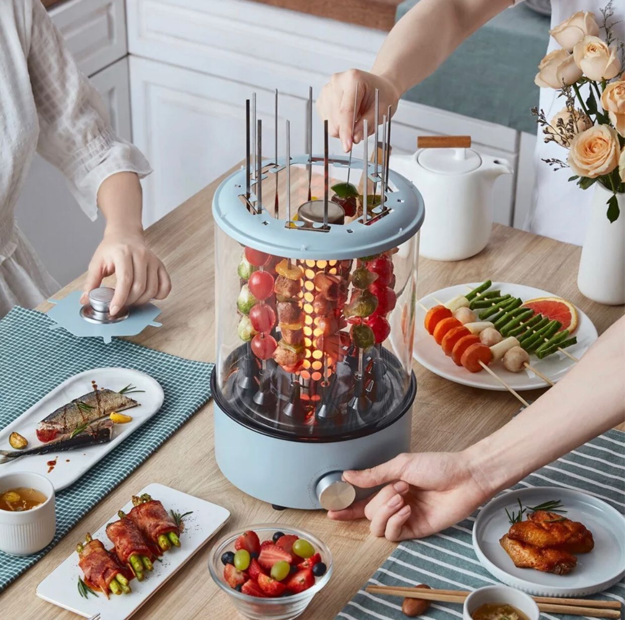 360° Vertical Rotisserie Oven