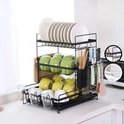 Multifunctional Storage Dish Rack